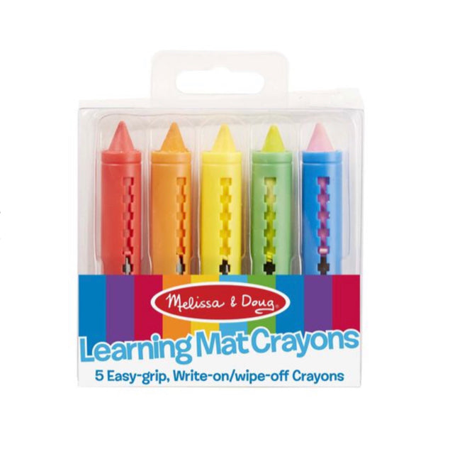 Melissa & Doug Learning Mat Crayons - OodlesCB