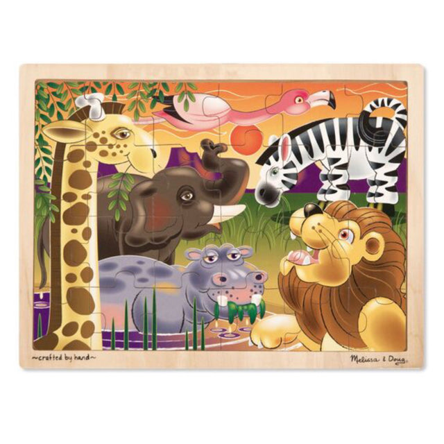Melissa & Doug African Plains Jigsaw Puzzle - OodlesCB