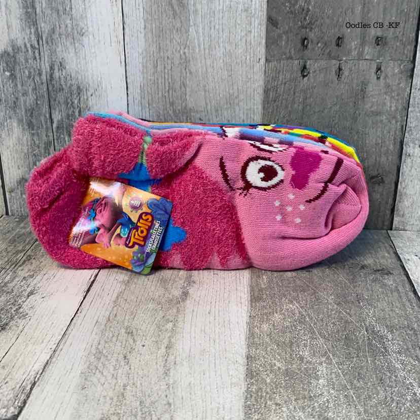 6pk Trolls Socks - OodlesCB