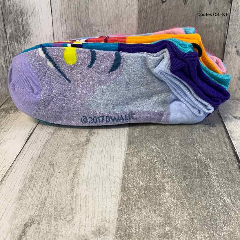 6pk Trolls Socks - OodlesCB