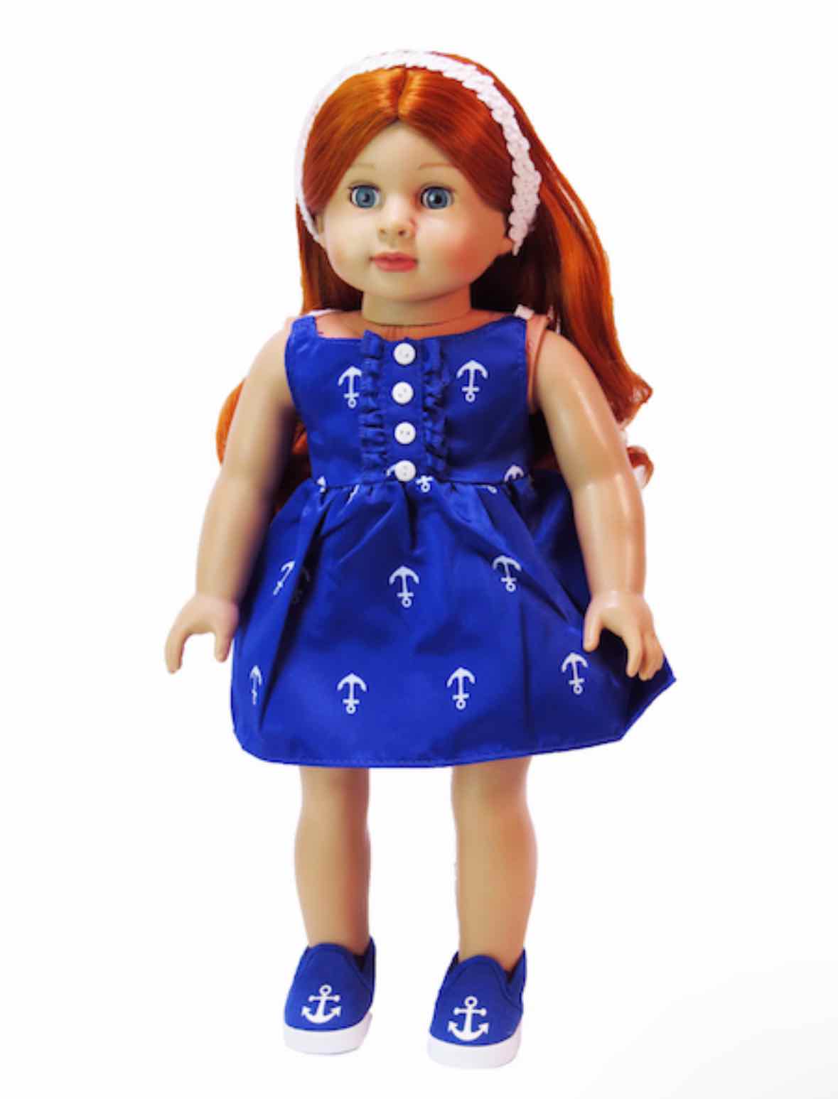 1pc Anchor Dress- no accessories - OodlesCB