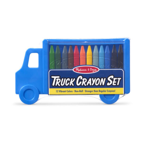 Melissa & Doug Truck Crayon Set - OodlesCB