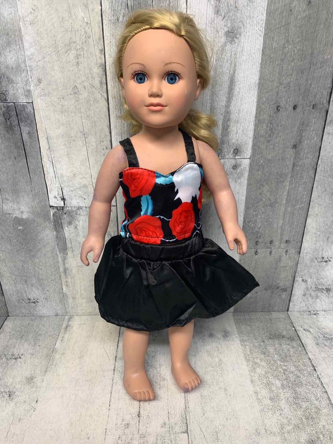 2pc Rose Top/Skirt - OodlesCB