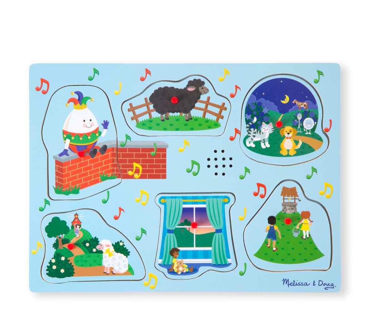Melissa & Doug Nursery Rhymes 2 Sound Puzzle - OodlesCB