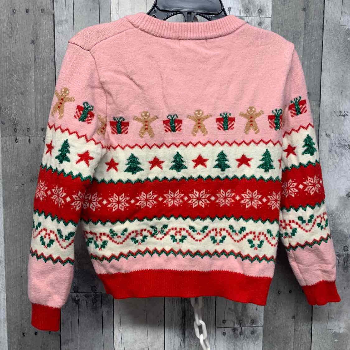 Size Large Pink/Red Vigoss Cardigan