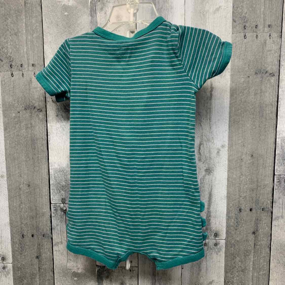 Size 24 Months Green Striped Carter's Romper