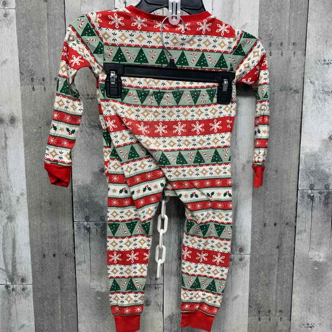 Size 4T Red/Green Carter's 2pc PJs
