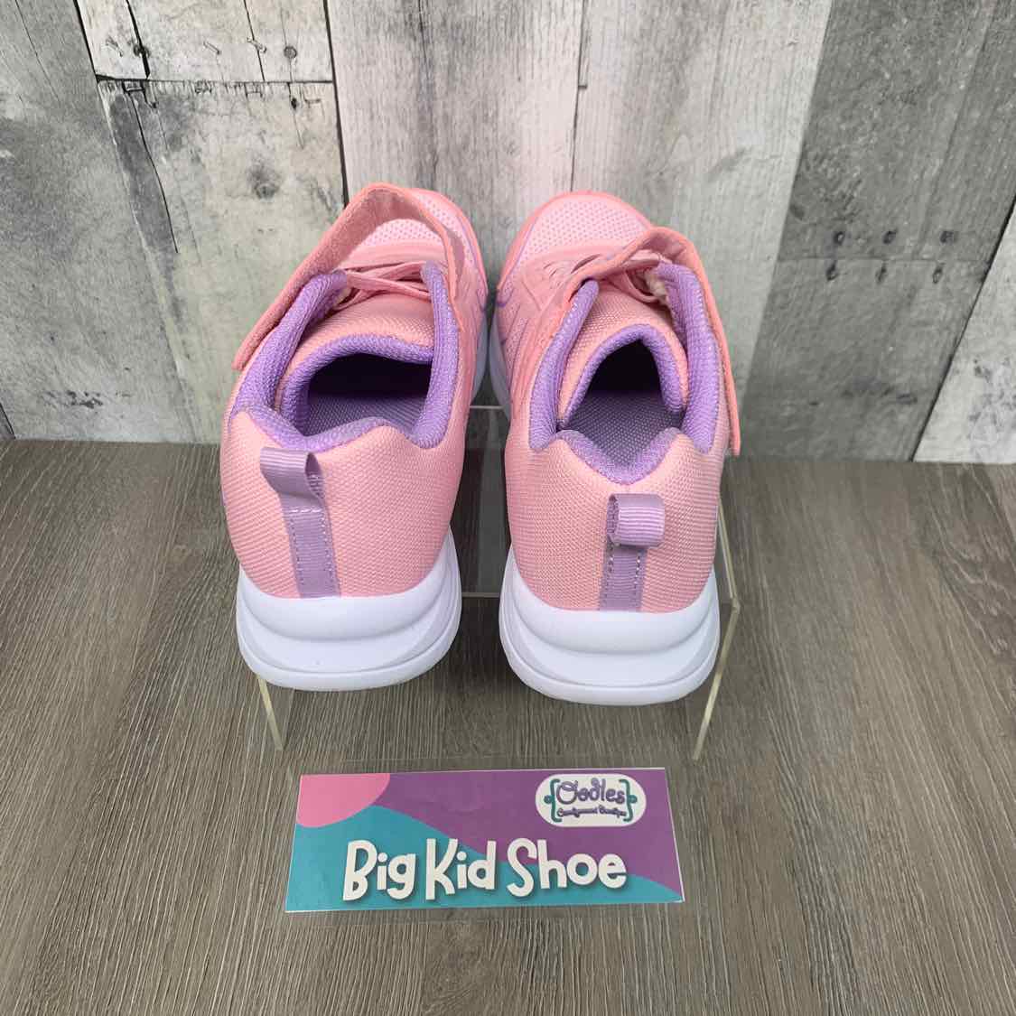 Size 3 Pink/Purple Skechers Sneakers