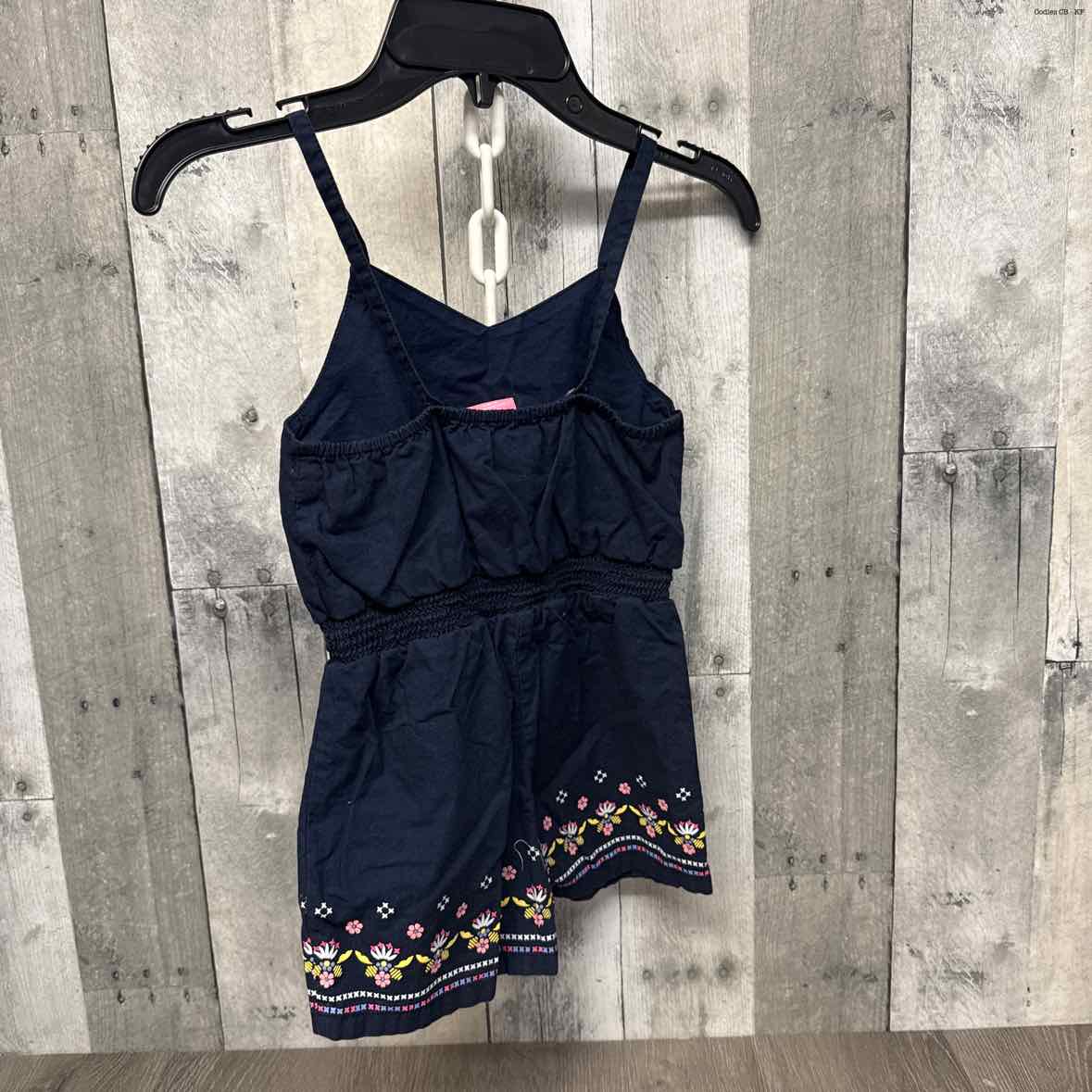 Size 4T Navy/Pink B Brand Romper