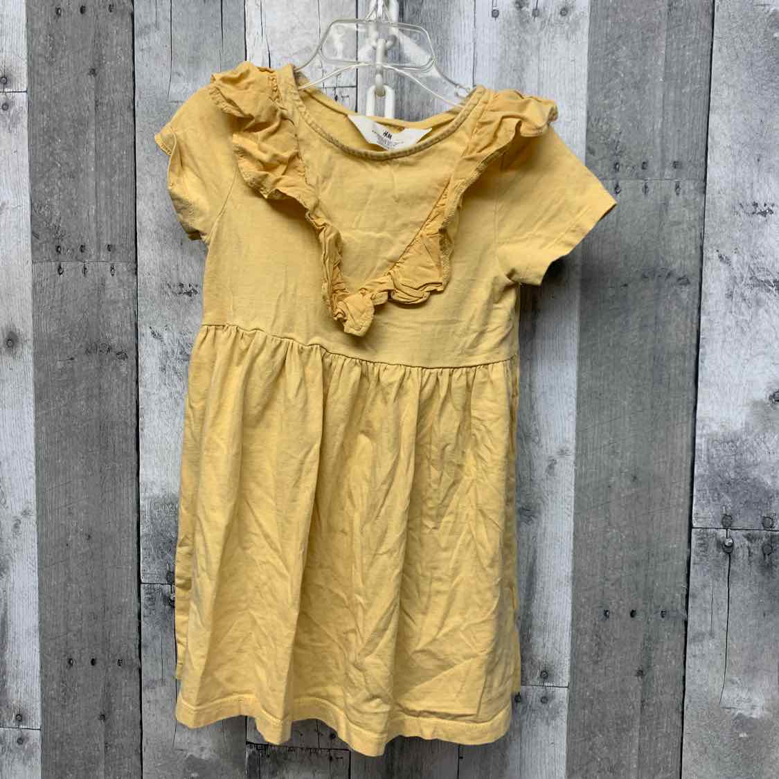 Size 3/4 Yellow H&M Dress