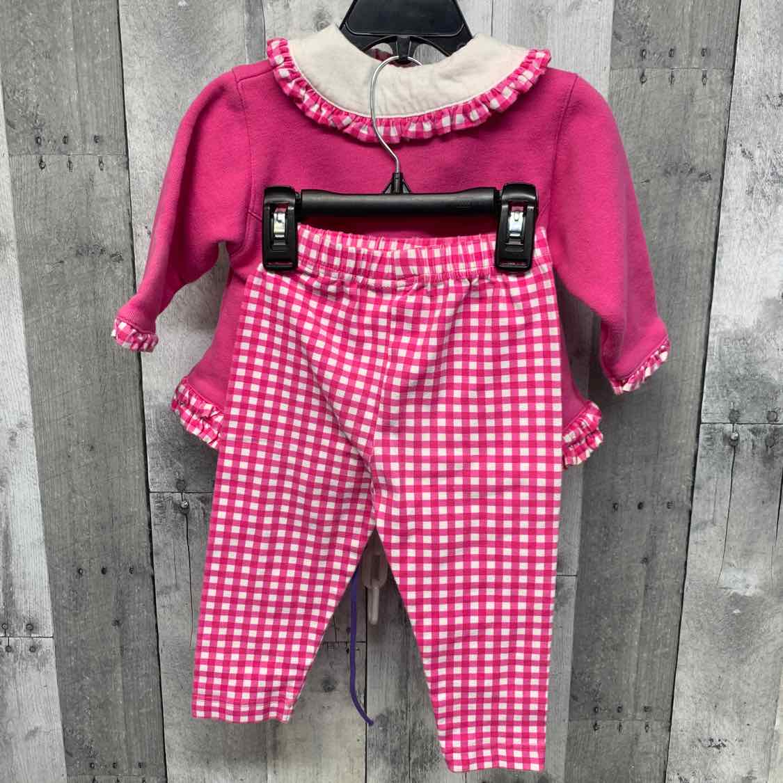 Size 12 Months Pink/White Disney Store Jacket/Pants