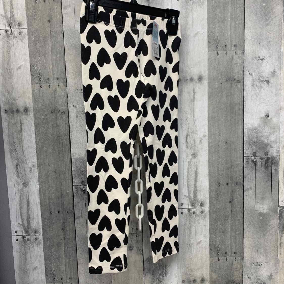 Size 6/6X White/Black Cat & Jack Leggings