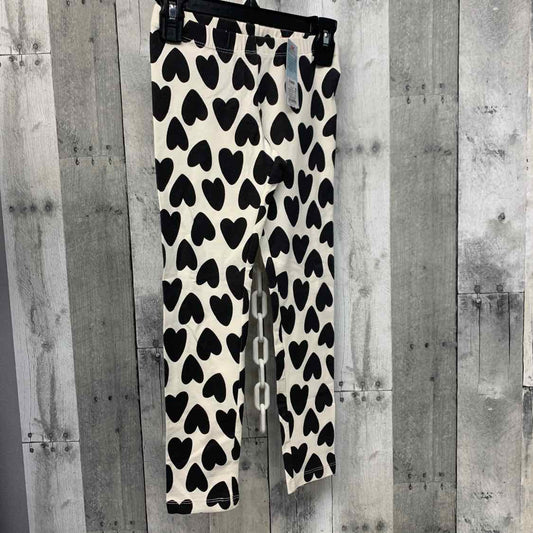 Size 6/6X White/Black Cat & Jack Leggings
