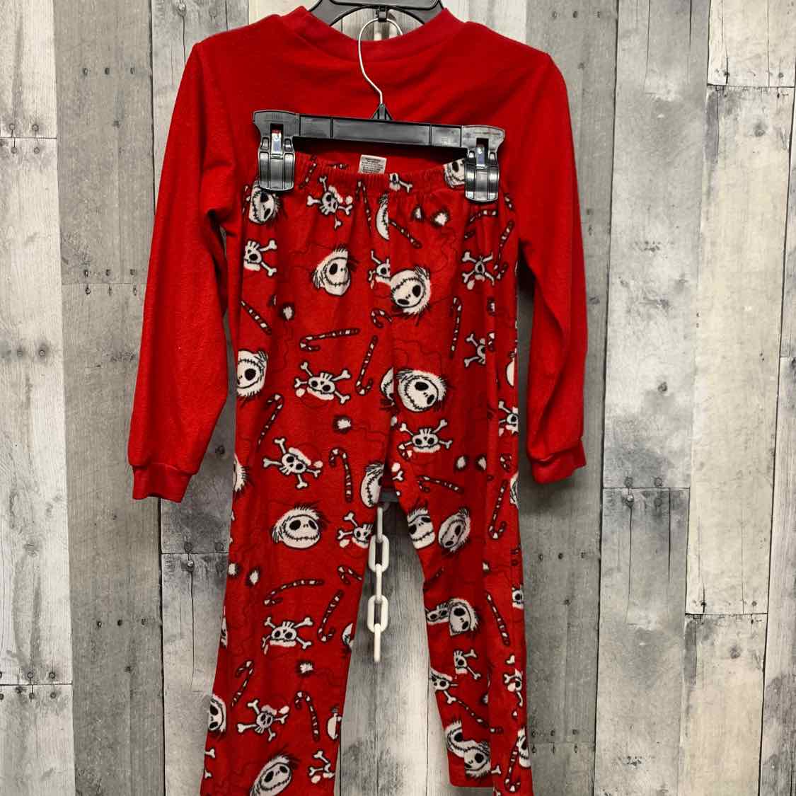 Size Small Red/Gray Disney 2pc PJs
