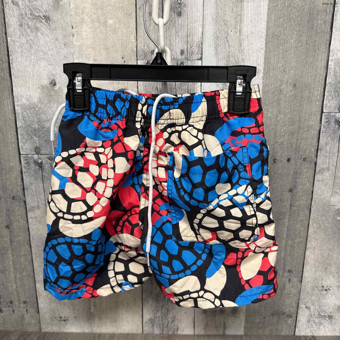 Size 6 Blue/Red B Brand Swim Trunks
