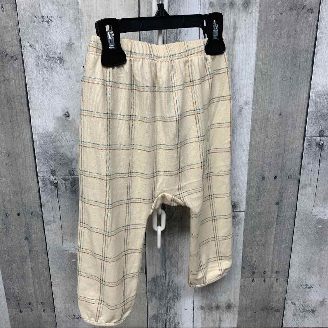 Size 18 Months Tan Plaid Modern Moments by Gerber Pants