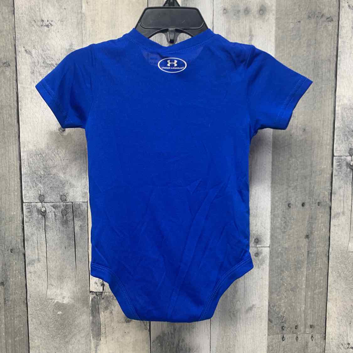 Size 6-9 Months Blue Sport Brand Bodysuit