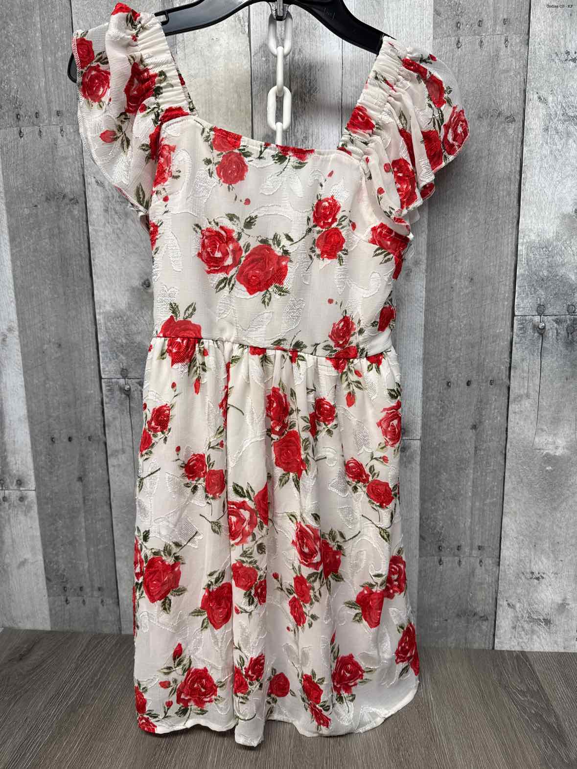 Size 10 White/Red B Brand Romper