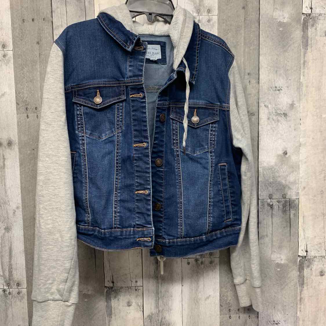 Size Large Denim/Gray B Brand Light Jacket