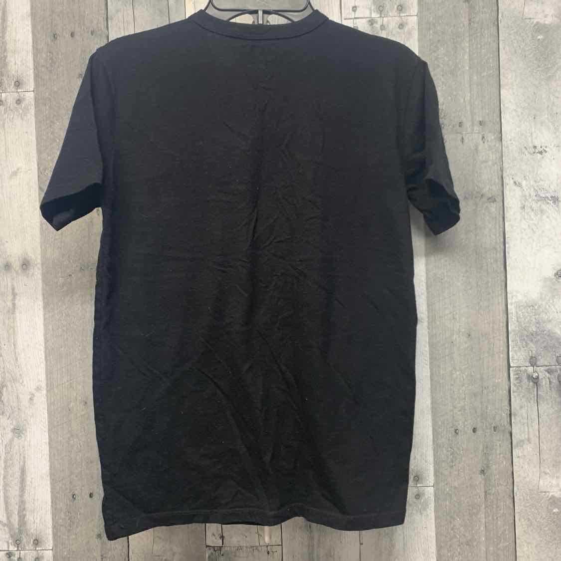 Size 10/12 Black Graphic Children's Place Short Sleeve Shirt
