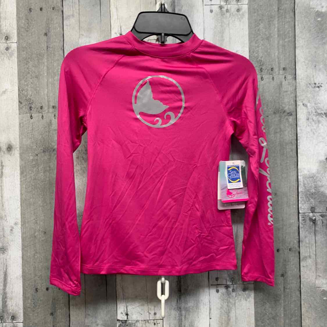 Size Small Pink Reel Legends Swim Top - OodlesCB