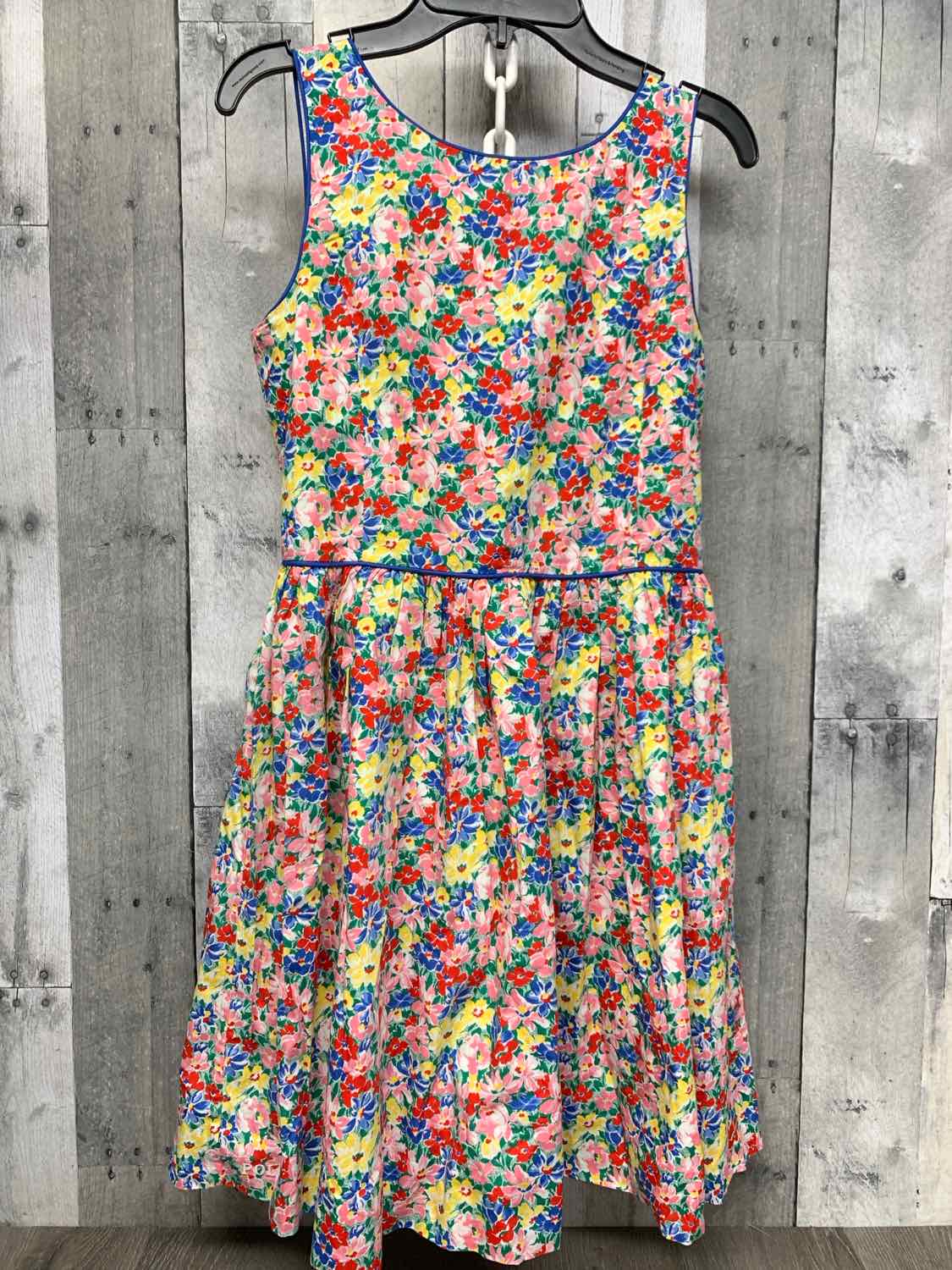 Size 14 Blue/Pink Ralph Lauren Dress