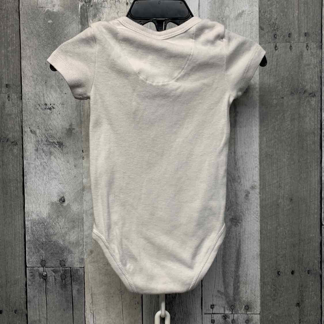 Size 9 Months White Sport Brand Bodysuit