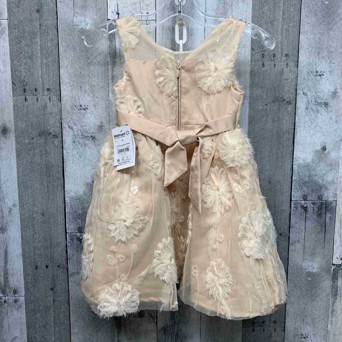 Size 4T Ivory B Brand Dress - Party