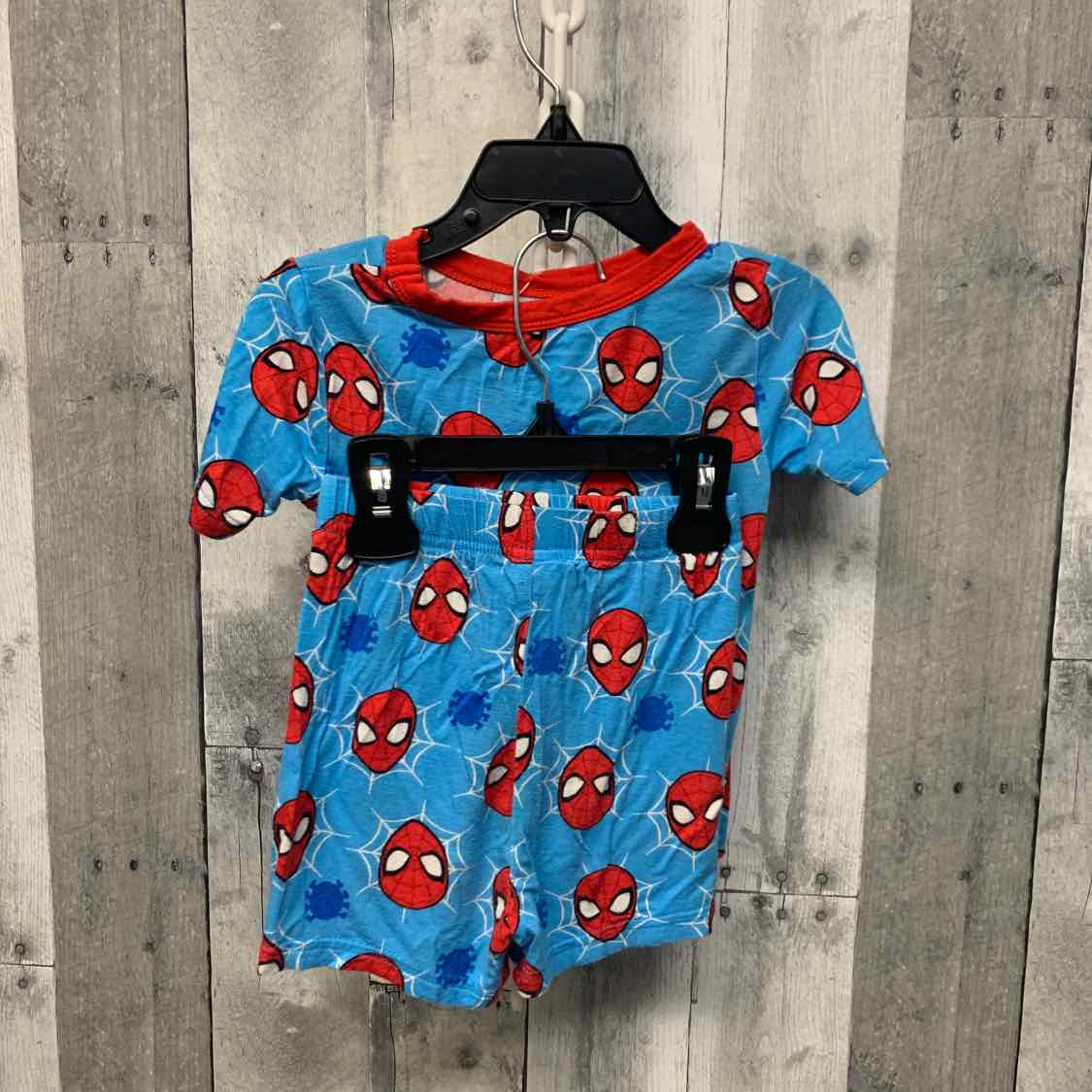 Size 4T Blue/Red Marvel 2pc PJs