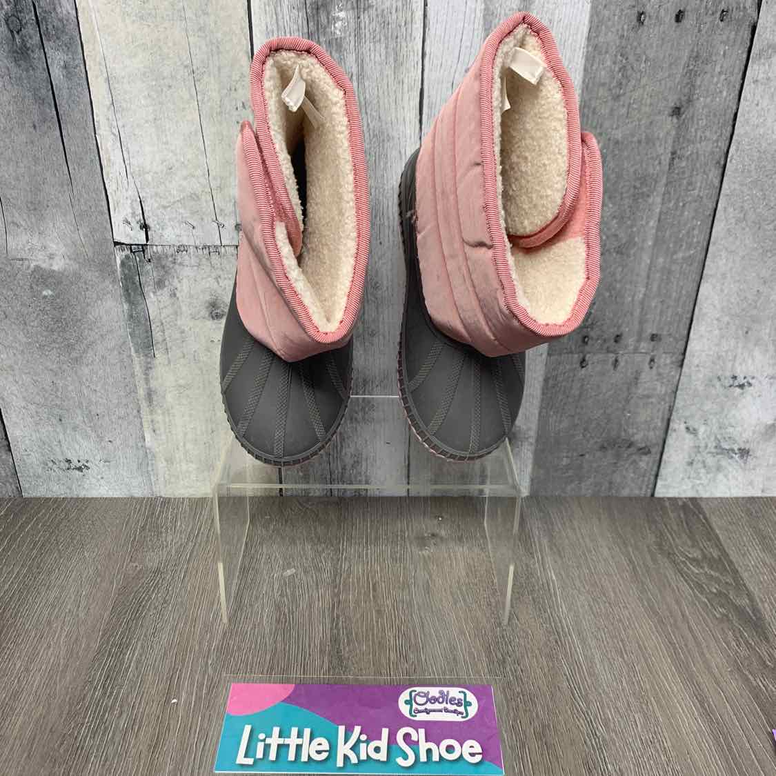 Size 11 Pink/Gray Old Navy Snow Boots