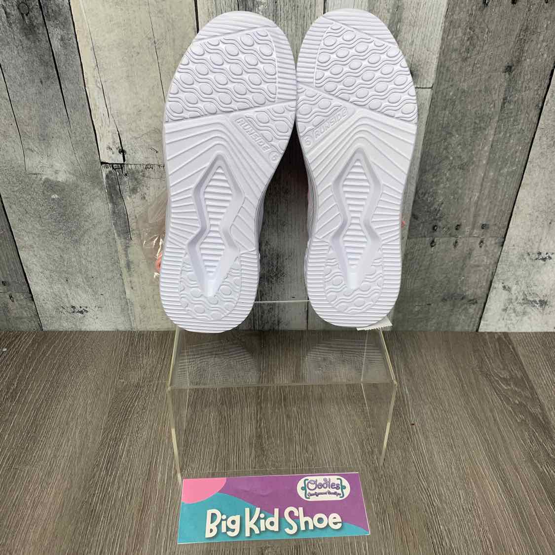 Size 5 Pink/Yellow Name Brand Sneakers