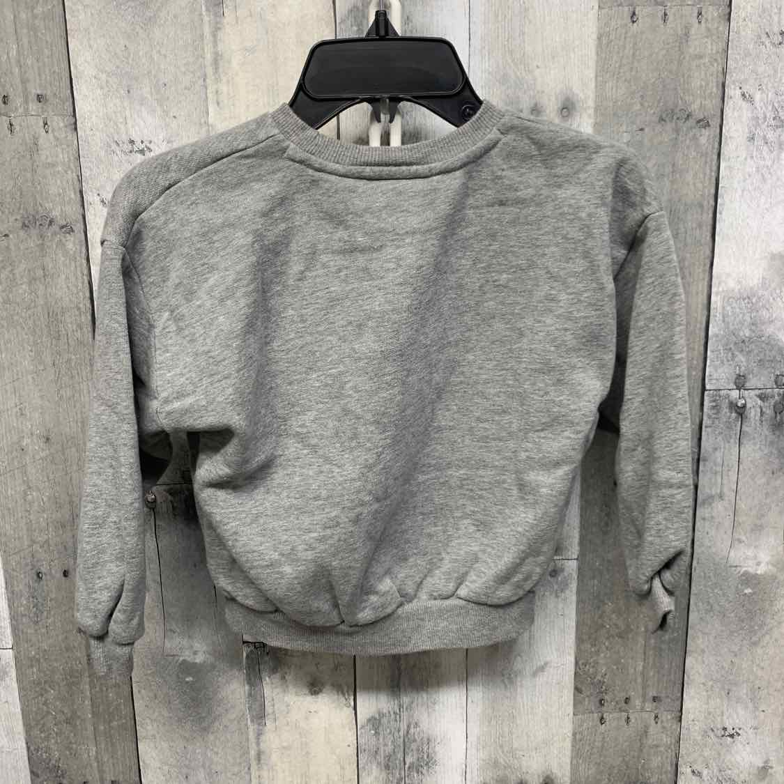 Size 4T Gray Graphic Sport Brand Sweat Shirt