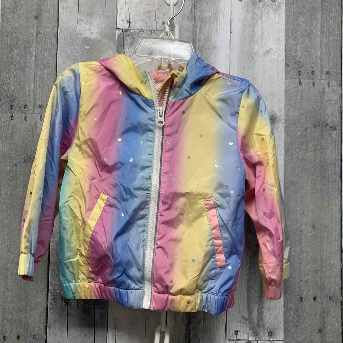 Size 2T Rainbow Wonder Nation Light Jacket