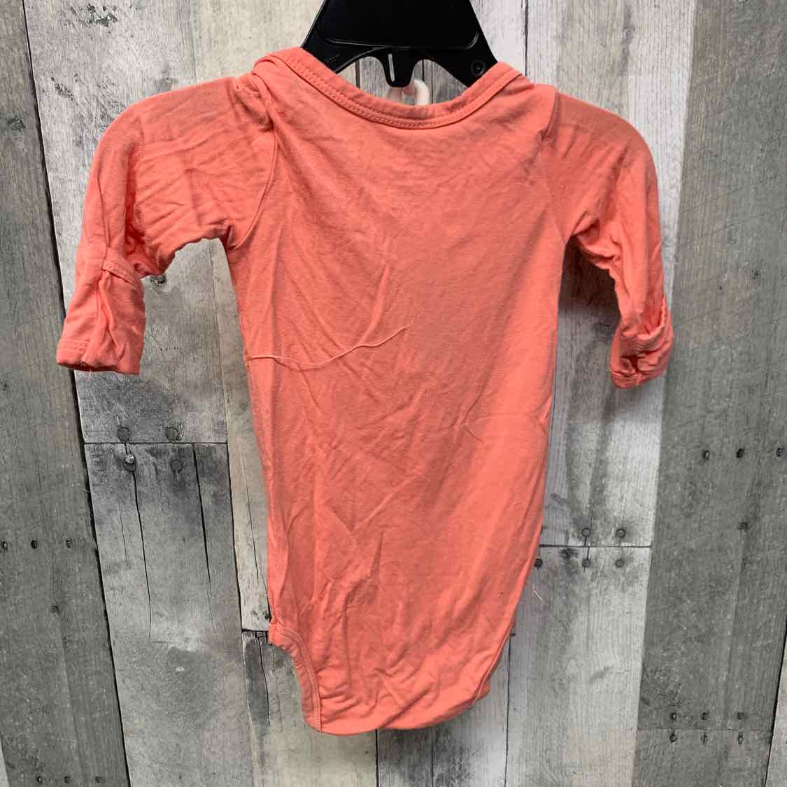 Size 0-3 Months Pink Bamboo Bodysuit