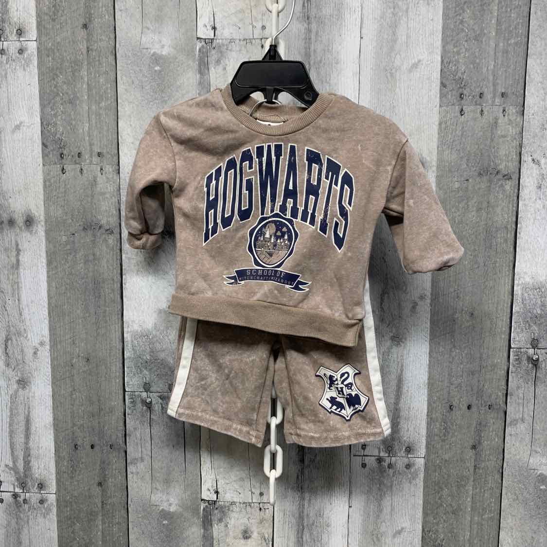 Size 0-3 Months Brown/Navy Harry Potter Sweats - 2pc