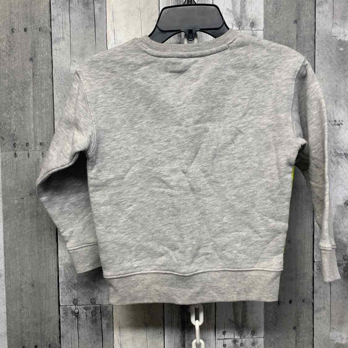 Size 5T Gray Print Carter's Sweat Shirt