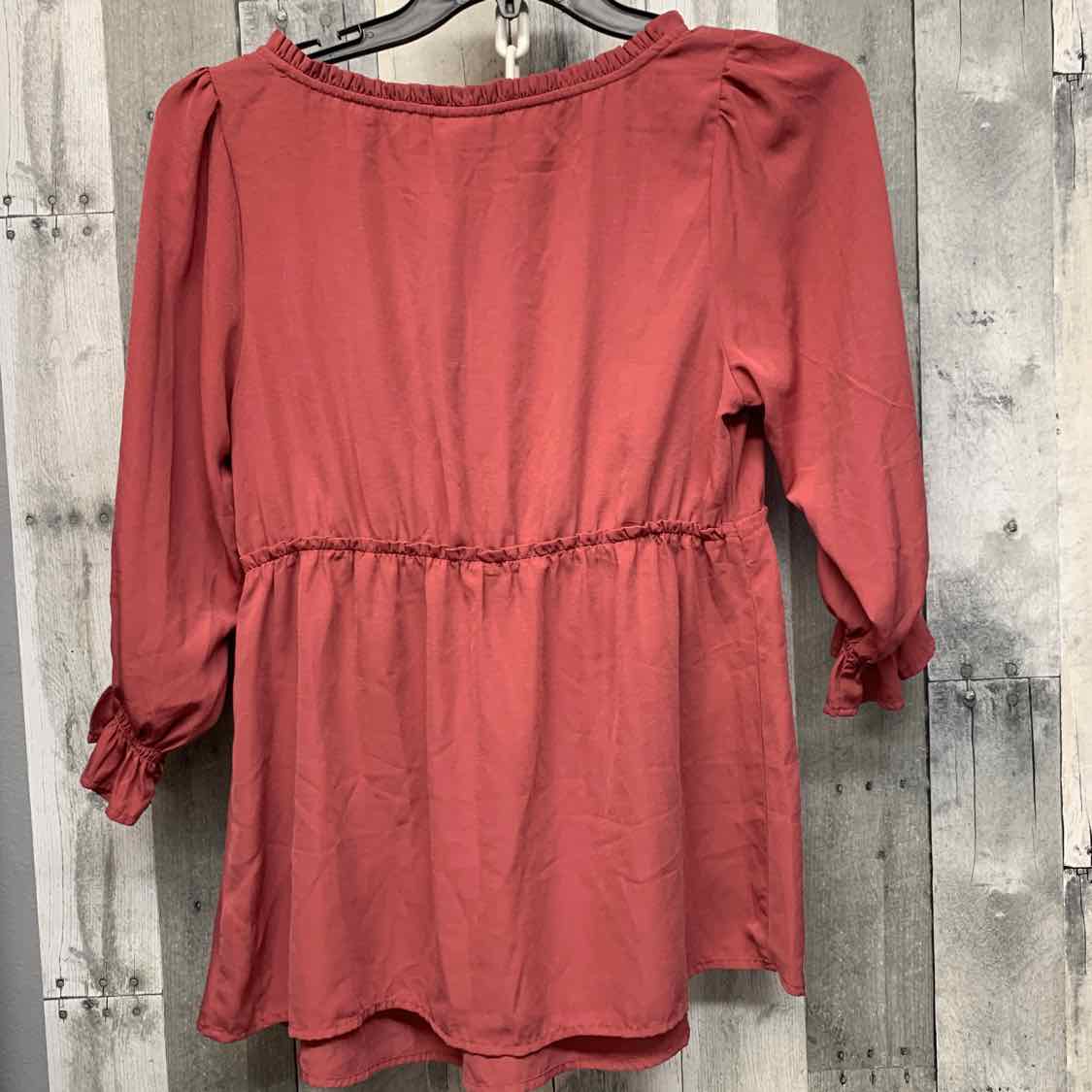 Size M Pink Isabel Maternity Long Sleeve Top