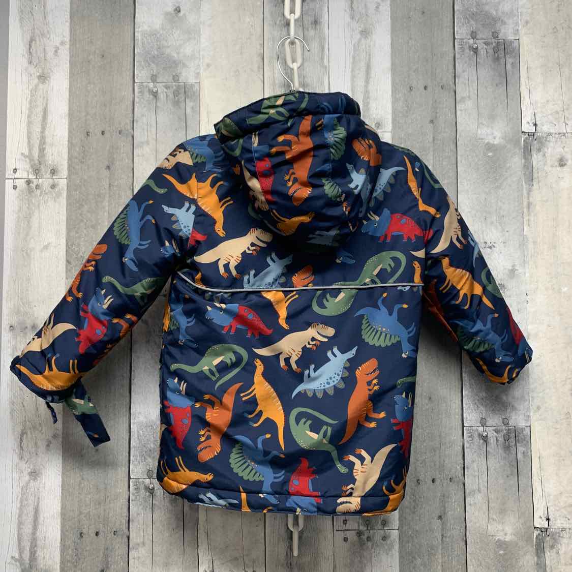 Size 5T Navy Print Children's Place Snow Jacket