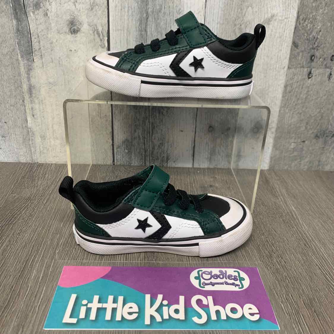 Size 6 Green/White Converse Sneakers