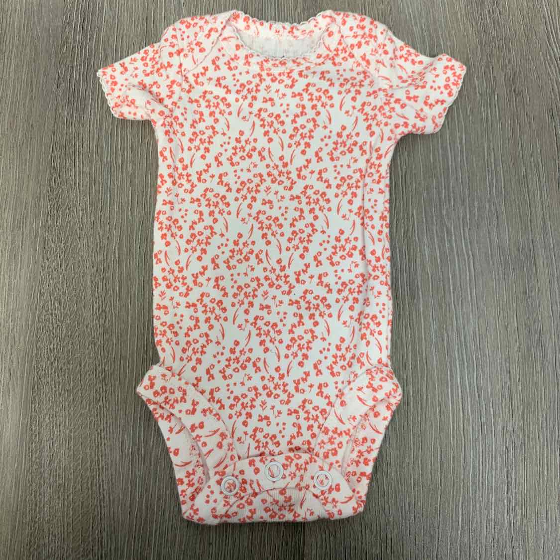 Size Preemie White Print Child of Mine Bodysuit