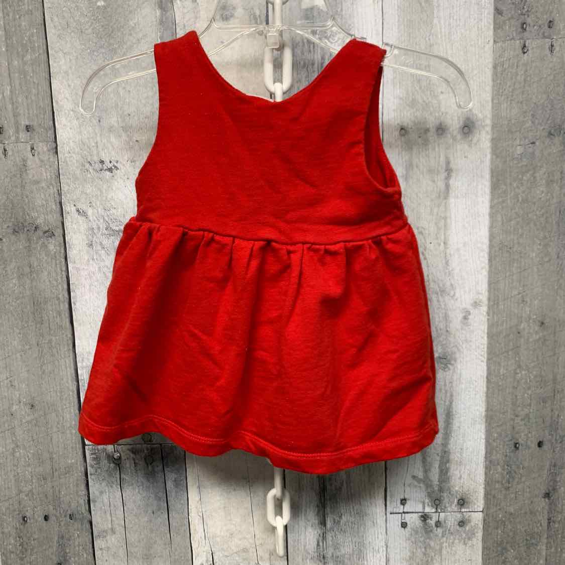 Size 6 Months Red Carter's Dress