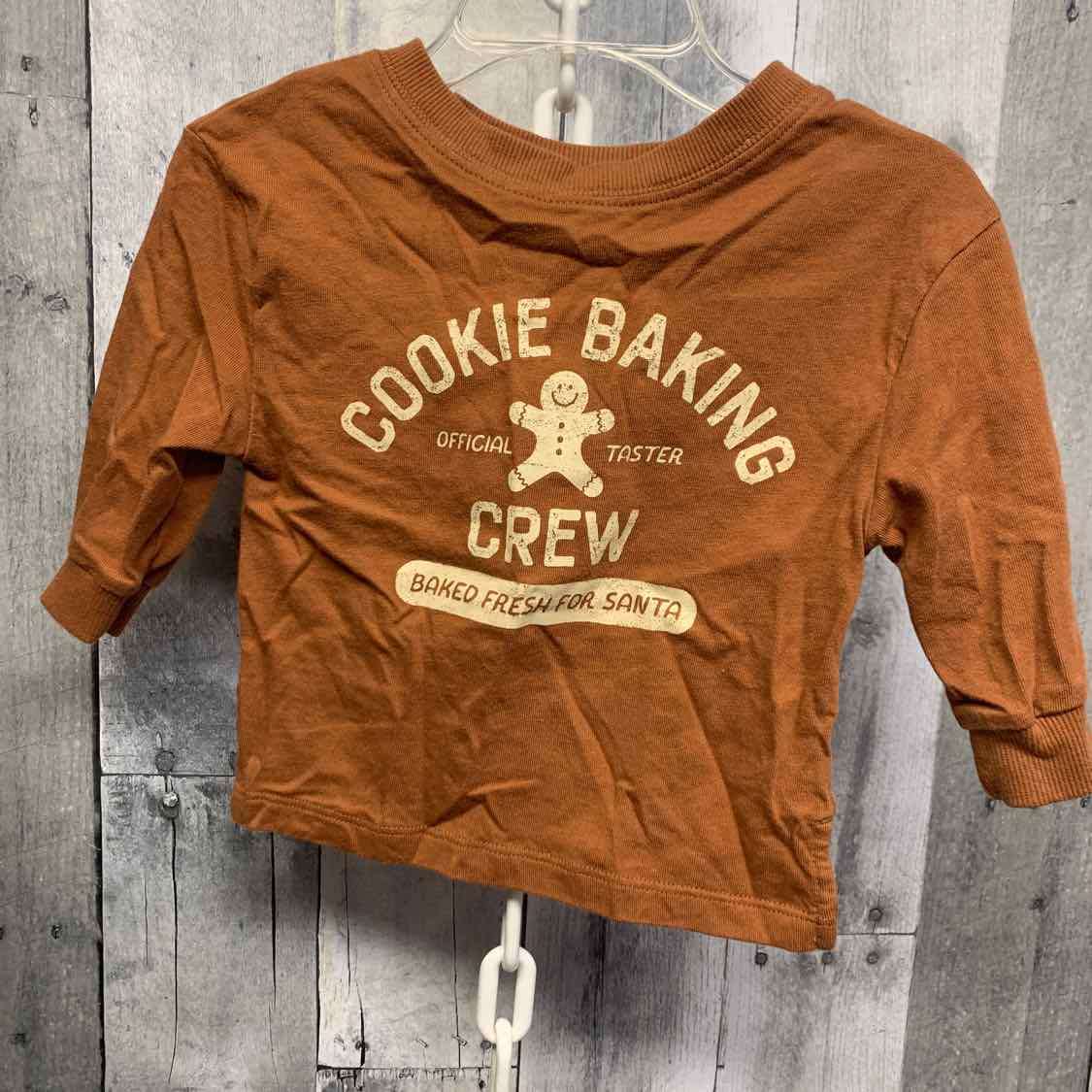 Size 6 Months Brown B Brand Long Sleeve Shirt