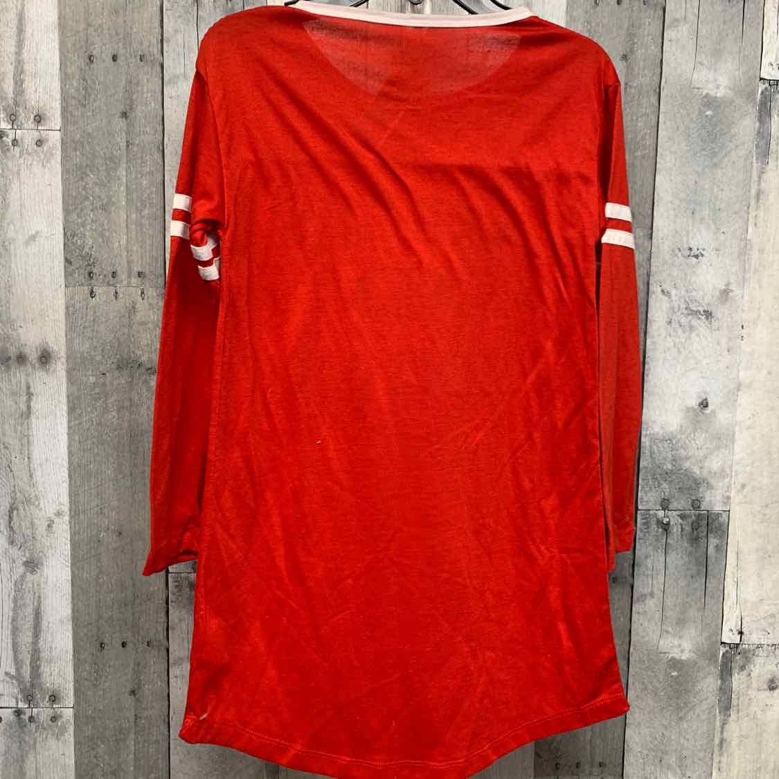 Size 10/12 Red Graphic B Brand Nightgown