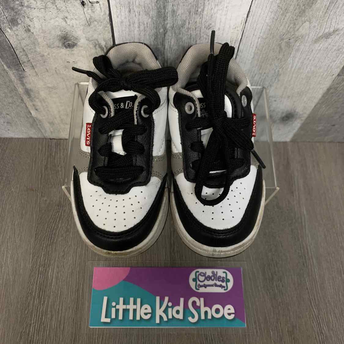 Size 7 Black/White Levi Sneakers