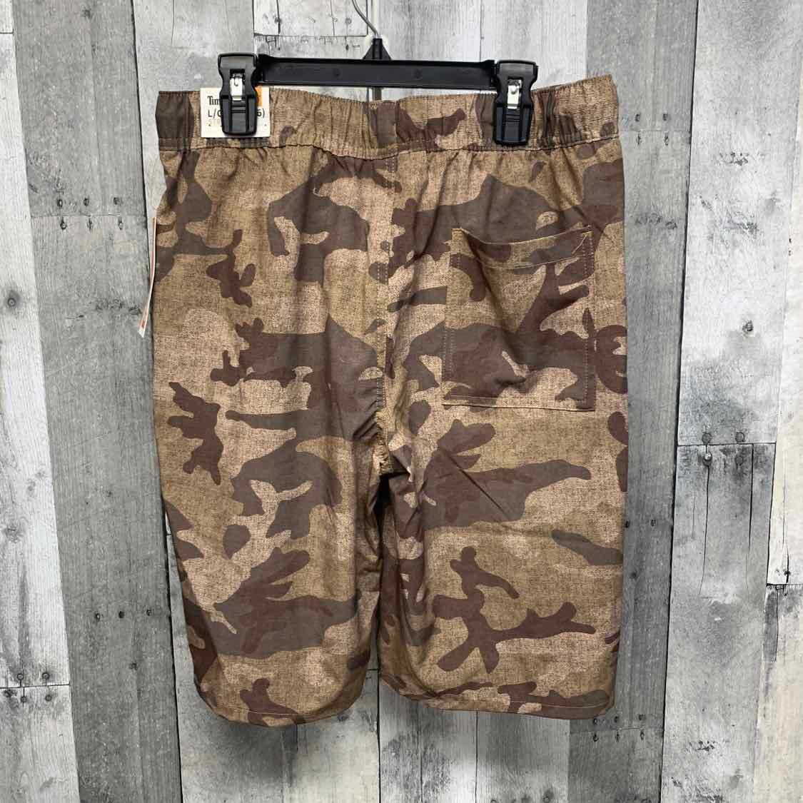 Size 14/16 Green Camo Timberland Shorts