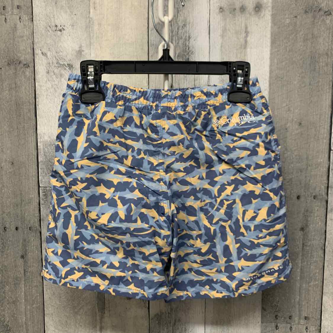 Size Small Blue Print Columbia Sportswear Swim Trunks