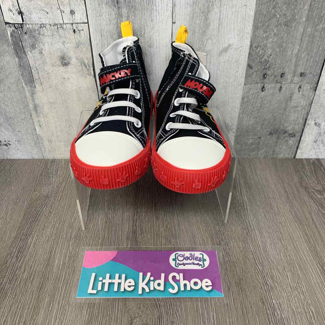 Size 10 Black/Red Disney Sneakers
