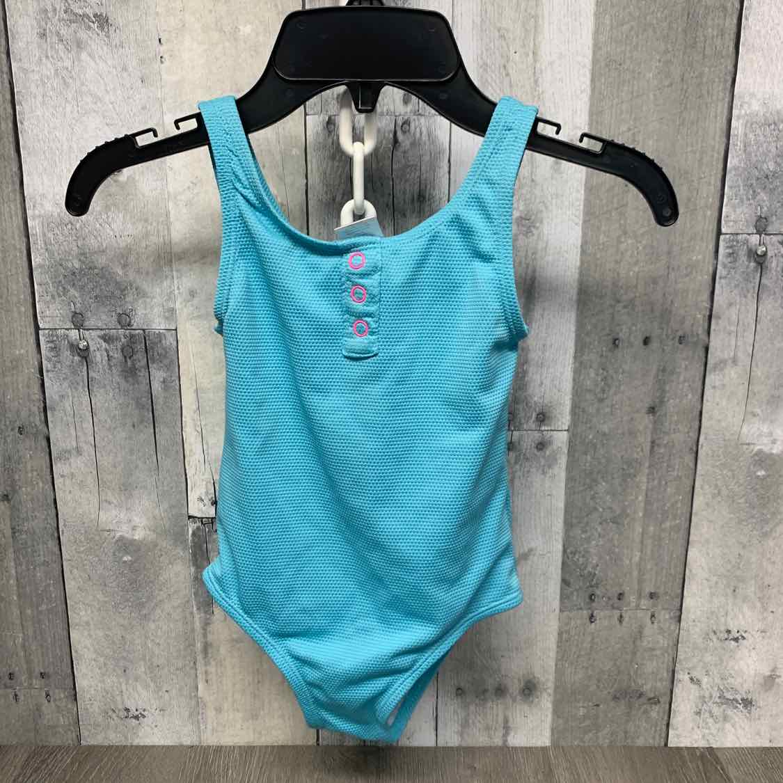 Size 5 Blue Derek Heart Swim Suit - 1pc
