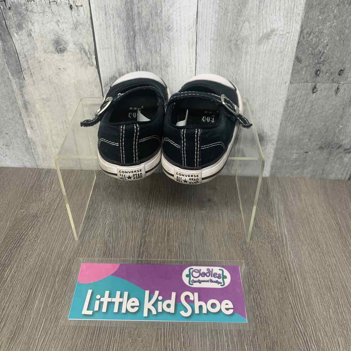 Size 5 Black Converse Sneakers - OodlesCB
