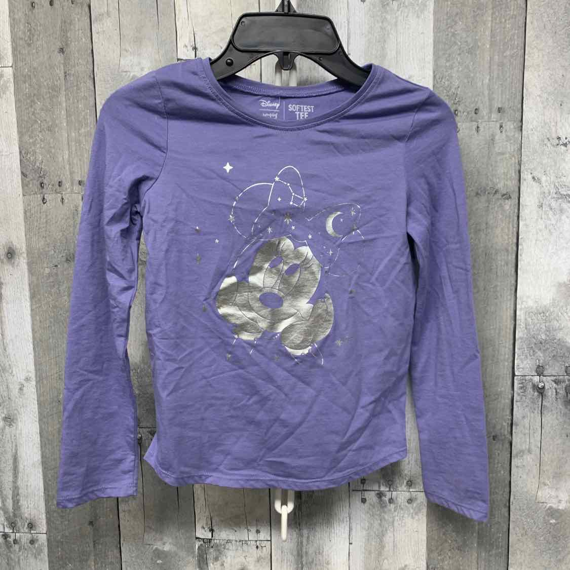 Size 7 Purple/Silver Jumping Beans Long Sleeve Shirt